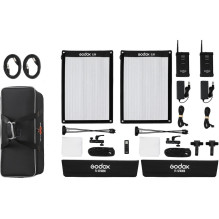 Apšvietimo įranga - Godox FL100 Lankstus LED Šviesos Rinkinys 3300-5600K, 2 Šviesos Apšvietimo įranga - Godox FL100 Lankstus LED Šviesos Rinkinys 3300-5600K, 2 Šviesos