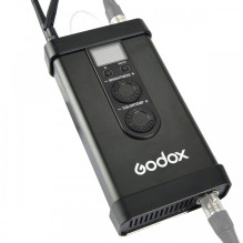 LED light control panel - Godox FL150 control panel with V-Mount battery plate and 4-pin XLR connector