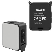 LED Light - Telesin S5-BGD-08-TDJ LED Video Light for DJI Osmo Action Cameras, 25 LEDs, CRI 95+, 3 Color Temperatures, 1 LED Light - Telesin S5-BGD-08-TDJ LED Video Light for DJI Osmo Action Cameras, 25 LEDs, CRI 95+, 3 Color Temperatures, 1
