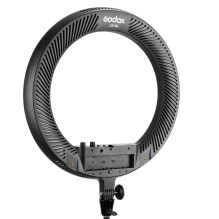 Apšvietimo Įranga - Godox LR160 LED Žiedinė Šviesa 3300K-8000K Reguliuojama Juoda Apšvietimo Įranga - Godox LR160 LED Žiedinė Šviesa 3300K-8000K Reguliuojama Juoda