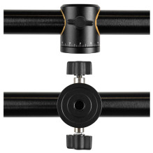 Stand Accessory - MITOYA MTY63 Horizontal Pole 61cm 3/8'' Thread 5kg Load Stand Accessory - MITOYA MTY63 Horizontal Pole 61cm 3/8'' Thread 5kg Load