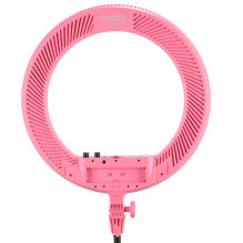 Lighting Equipment - Godox LR160 LED Ring Light 3300-8000K, 10-100% Brightness Pink Lighting Equipment - Godox LR160 LED Ring Light 3300-8000K, 10-100% Brightness Pink