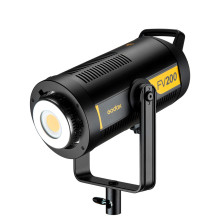 Apšvietimo įranga - Godox FV200 LED vaizdo šviesa 5600K, reguliuojama, didelio greičio sinchronizavimas