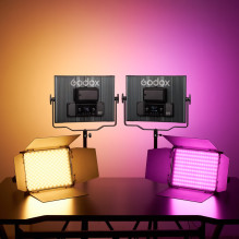 Lighting equipment - Godox LDX100BI Bi Color Panel Light (adjustable brightness, 2800K-6500K) Lighting equipment - Godox LDX100BI Bi Color Panel Light (adjustable brightness, 2800K-6500K)