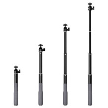 Kameros priedai - Telesin Selfie Stick 232-654mm Ball Head Black Kameros priedai - Telesin Selfie Stick 232-654mm Ball Head Black