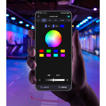 Apšvietimo įranga - Godox LDX50R Panel Light RGBWW, reguliuojamas šviesos intensyvumas, programėlės valdymas Apšvietimo įranga - Godox LDX50R Panel Light RGBWW, reguliuojamas šviesos intensyvumas, programėlės valdymas