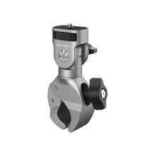 Priedas - PGYTECH Super Clamp Mount (PGYTech, veiksmo kameros laikiklis, 360° sukimas, juodas)