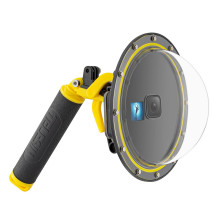 Action Camera Underwater Case - Telesin GP-DMP-T09 Dome Port, For GoPro Hero 9-13 Black