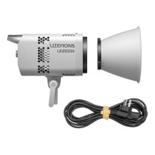 Apšvietimo Įranga - Godox LE200Bi Bi Color LED Vaizdo Šviesa, Reguliuojama Temperatūra, Balta