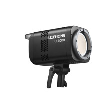 LED vaizdo šviesos šaltinis - Godox LE200D juodas, 220 W, 5 600 K, COB LED, Bowens jungtis, CRI 96, 0-100 % šviesumo reg