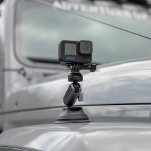 Camera Mount - PGYTECH CapLock Suction Cup Mount (Strong Suction, 360° Rotation)