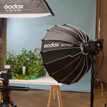 Lighting Equipment - Godox LE300Bi Bi Color LED Video Light 2800K-6500K Black Lighting Equipment - Godox LE300Bi Bi Color LED Video Light 2800K-6500K Black