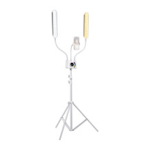 Dvigubas apšvietimo rinkinys - Neewer BH40B 528 LED, Reguliuojamas 2500K-10000K, CRI 98+ - Juoda