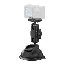 Camera Suction Cup Mount - Telesin S3-SUS-05-TDJ Adjustable Double Ball Joint Mount 122 g Camera Suction Cup Mount - Telesin S3-SUS-05-TDJ Adjustable Double Ball Joint Mount 122 g
