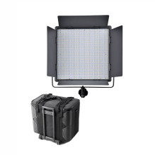 LED video lighting - Godox LED1000 Daylight Duo Panel Kit (2x 1000W, 5600K, 4400 Lux) LED video lighting - Godox LED1000 Daylight Duo Panel Kit (2x 1000W, 5600K, 4400 Lux)