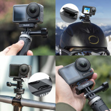 Adapter - Telesin OA-TPM-T04 GoPro mount for DJI Osmo Action 3, 4 black Adapter - Telesin OA-TPM-T04 GoPro mount for DJI Osmo Action 3, 4 black