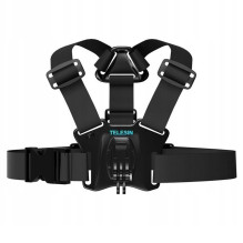 Kameros tvirtinimas - Telesin GP-CGP-T07 krūtinės diržas GoPro, DJI Osmo Action Kameros tvirtinimas - Telesin GP-CGP-T07 krūtinės diržas GoPro, DJI Osmo Action