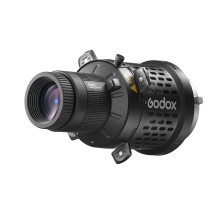 Lighting Accessory - Godox Bowens Mount LED Light Projection Accessory, 360° Rotatable, EF Lens Mount Lighting Accessory - Godox Bowens Mount LED Light Projection Accessory, 360° Rotatable, EF Lens Mount