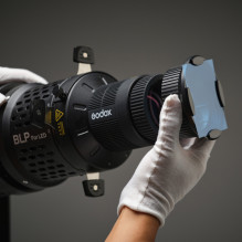 Lighting Accessory - Godox Bowens Mount LED Light Projection Accessory, 360° Rotatable, EF Lens Mount Lighting Accessory - Godox Bowens Mount LED Light Projection Accessory, 360° Rotatable, EF Lens Mount