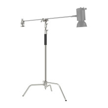 Fotografijos Įranga - Neewer SC320 Nerūdijančio Plieno C Stovas Su Boom Ranka 320cm Aukštis 128cm Boom Sidabrinė Fotografijos Įranga - Neewer SC320 Nerūdijančio Plieno C Stovas Su Boom Ranka 320cm Aukštis 128cm Boom Sidabrinė
