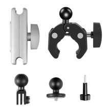 Camera mount - PULUZ motorcycle mount for sports cameras 360° adjustment black Camera mount - PULUZ motorcycle mount for sports cameras 360° adjustment black