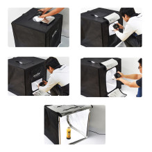 Photography Studio - Godox Portable Double Light LED Mini Studio (L60x60x60cm, 5800K, 10000-11000 Lumen) Photography Studio - Godox Portable Double Light LED Mini Studio (L60x60x60cm, 5800K, 10000-11000 Lumen)