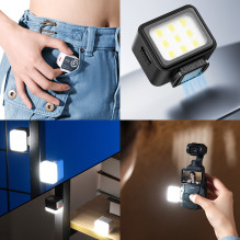 LED Lighting - Ulanzi DG01 1 W 5 600 K CRI 95 USB-C 500 mAh Black LED Lighting - Ulanzi DG01 1 W 5 600 K CRI 95 USB-C 500 mAh Black