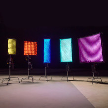 Apšvietimo įranga - Godox KNOWLED Flexible LED RGB Mat F400R 1800K-10000K IP54 Apšvietimo įranga - Godox KNOWLED Flexible LED RGB Mat F400R 1800K-10000K IP54