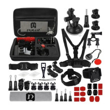 Action Camera Accessory Kit - PULUZ PKT10 45 Piece Kit
