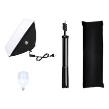 Photography Lighting Kit - Puluz PU5070EU Softbox 50x70cm, Tripod 54-200cm, 30W LED 5700K Photography Lighting Kit - Puluz PU5070EU Softbox 50x70cm, Tripod 54-200cm, 30W LED 5700K