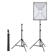 Photography Lighting Kit - Puluz PU5070EU Softbox 50x70cm, Tripod 54-200cm, 30W LED 5700K Photography Lighting Kit - Puluz PU5070EU Softbox 50x70cm, Tripod 54-200cm, 30W LED 5700K