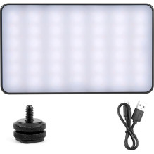 Lighting Equipment - Puluz Pocket LED Photo Lamp 2500K-9000K, CRI 95+, 140 LED, Black Lighting Equipment - Puluz Pocket LED Photo Lamp 2500K-9000K, CRI 95+, 140 LED, Black