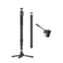 Kameros laikiklis - YC Onion PINETA Monopod 8kg 198cm Fluid Head Black Kameros laikiklis - YC Onion PINETA Monopod 8kg 198cm Fluid Head Black