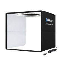 Fotografijos studija - Puluz PU5025B Mini foto studija su LED apšvietimu, balta