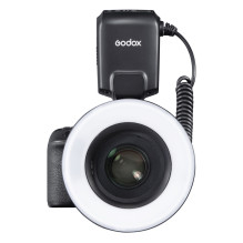 Lighting equipment - Godox ML150II Macro Ring Flash 11 Levels Diffuser Black