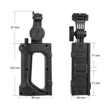 Lighting accessory - Yongnuo YNLUX100 battery grip for NP-F batteries