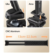 Laikiklis - ULANZI U-PAD III Aliuminio Reguliuojamas Spaustukas 11-24 cm" Laikiklis - ULANZI U-PAD III Aliuminio Reguliuojamas Spaustukas 11-24 cm"