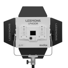Apšvietimo įranga - Godox Litemons LP400R RGB LED panelė 1800K-10000K