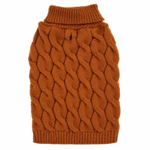 Dog Clothes - Pchełka Warkocz L Bronze Brown