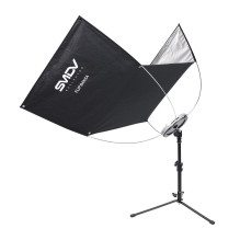 Fotografijos priedas - SMDV Flip Bansa reflektorius 1480x625mm su 3 difuzoriais