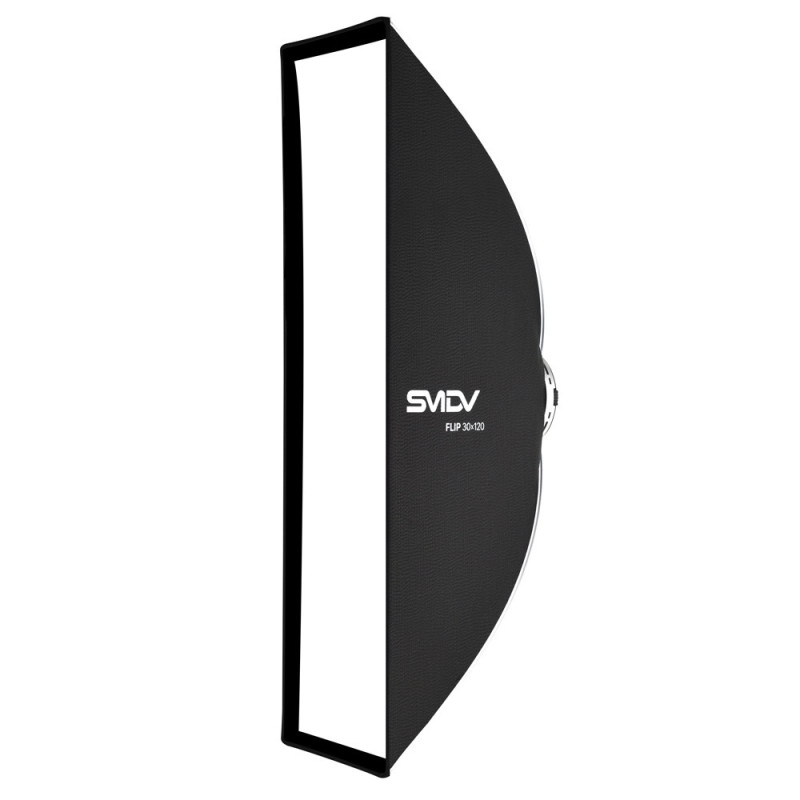Apšvietimo įranga - SMDV Speedbox Flip 30x120 Softbox su difuzoriais, atsparus orui