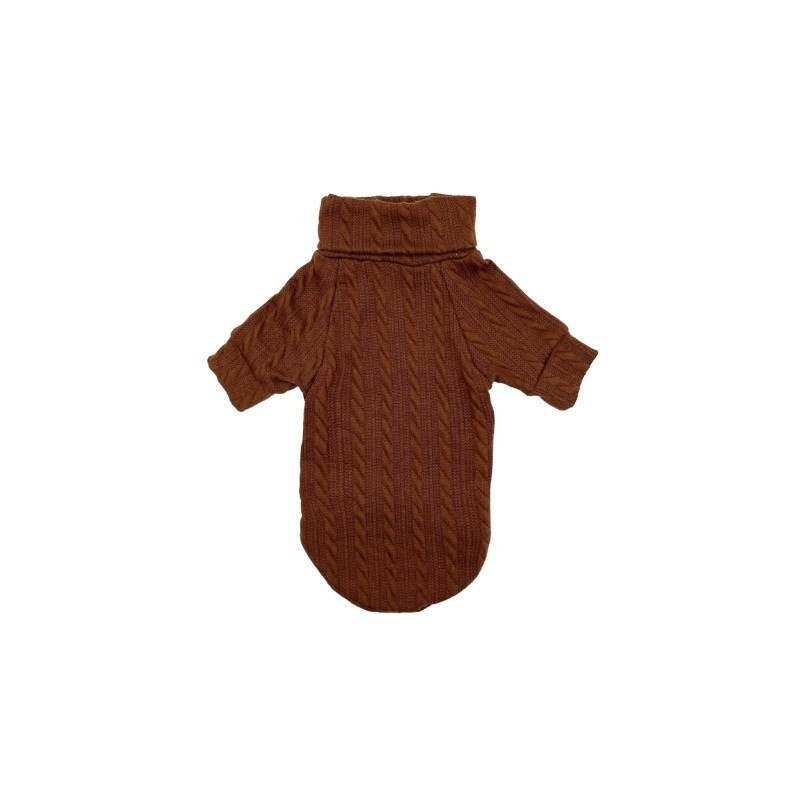 Dog Clothes - Pchełka Sonia Brown M Brown