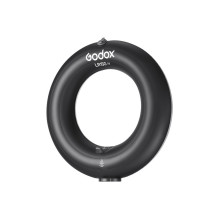LED žiedinė lempa - Godox LR150R Air RGB 1 800-10 000 K, 14 FX, CRI 97 / TLCI 98, juoda