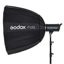 Apšvietimo Įranga - Godox P120L Deep Parabolic Softbox (Bowens mount, 120cm, 1.79kg)
