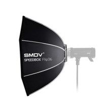 Apšvietimo įranga - SMDV Speedbox Flip36 aštuonkampis minkštas dėklas 90cm nailonas