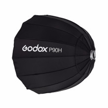 Apšvietimo įranga - Godox P90H 90cm parabolinis minkštas dėžutė Bowens tvirtinimas Apšvietimo įranga - Godox P90H 90cm parabolinis minkštas dėžutė Bowens tvirtinimas