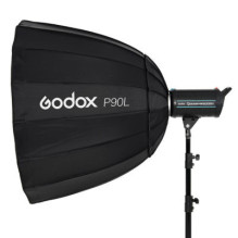 Apšvietimo įranga - Godox P90L parabolinis minkštas dėžė Bowens tvirtinimas 90cm