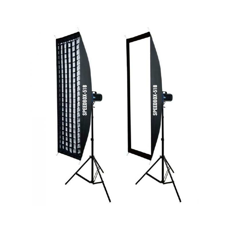 Apšvietimo priedas - SMDV Grid for Speedbox 518 5x5 cm Velcro Attachment