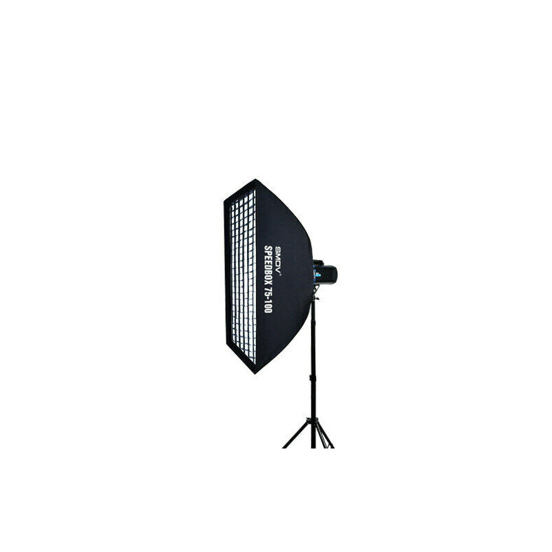 Apšvietimo priedas - SMDV Grid for Speedbox 75 100 5x5 cm Black