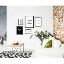 Rėmas - Styler Graphics Silver Set 2x10x15 / 2x15x21 / 1x21x30 Juoda-Sidabrinė Rėmas - Styler Graphics Silver Set 2x10x15 / 2x15x21 / 1x21x30 Juoda-Sidabrinė